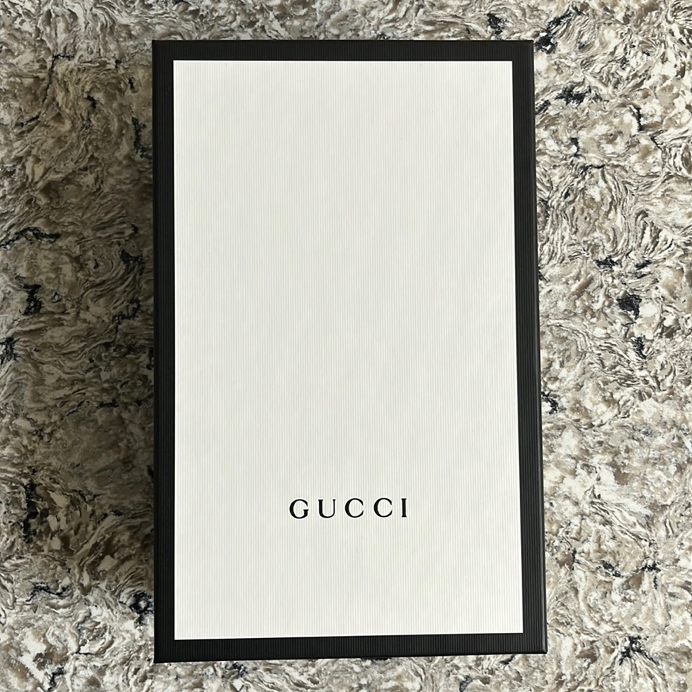 Gucci authentic shoe box